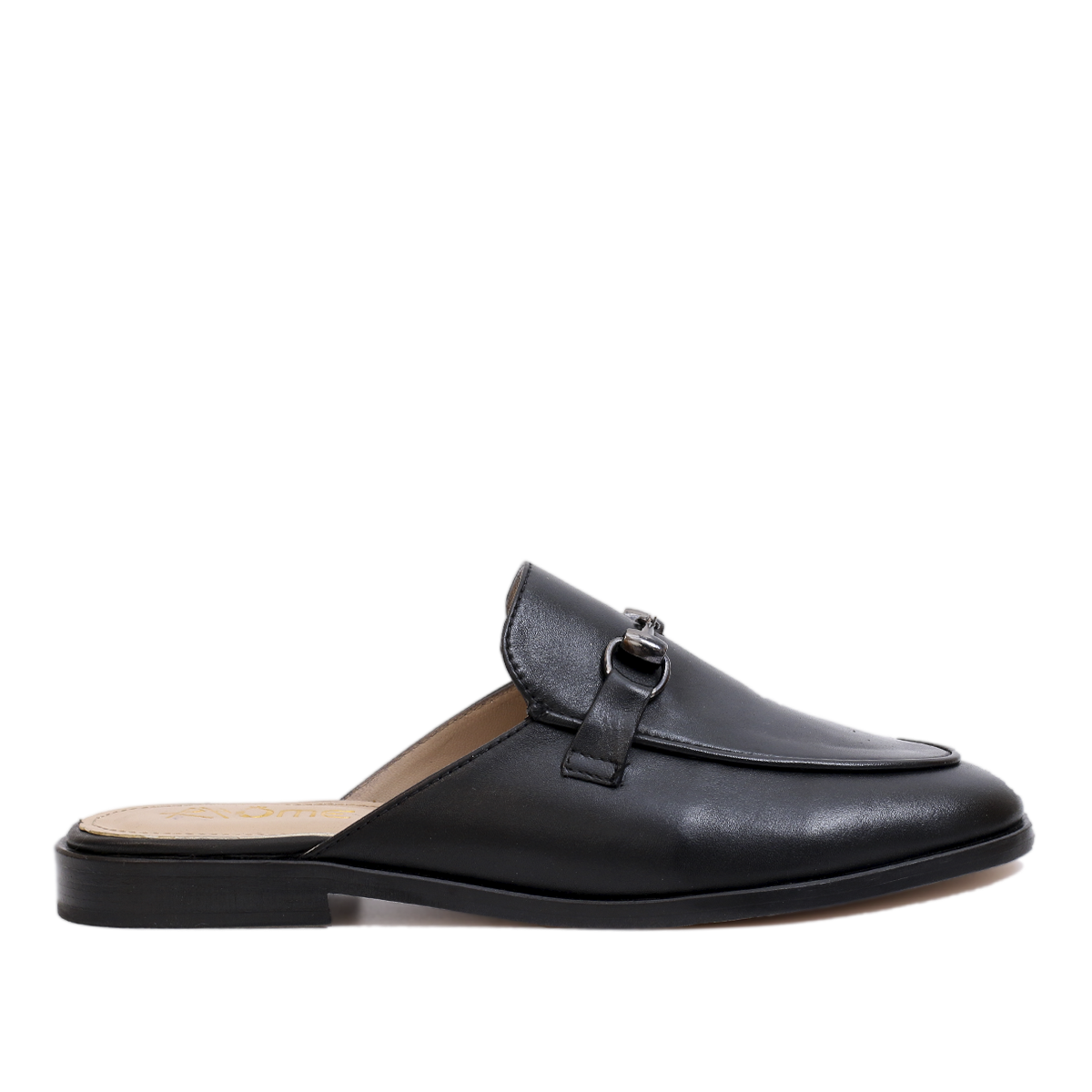 Mules en Cuir noir 003