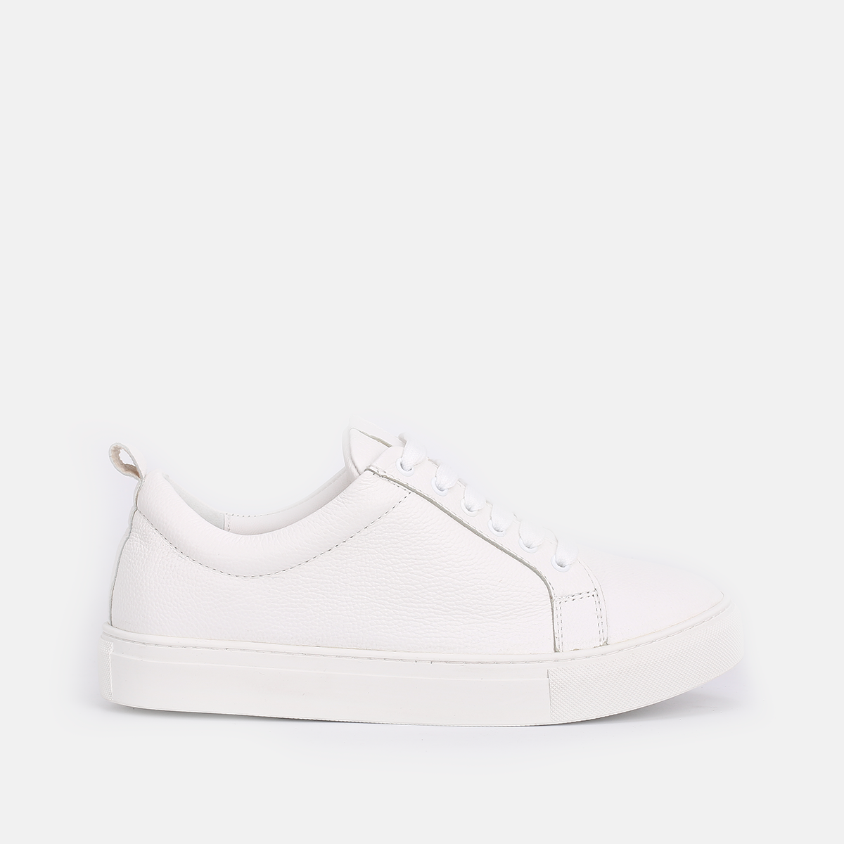 BASKET EN CUIR Blanc 073