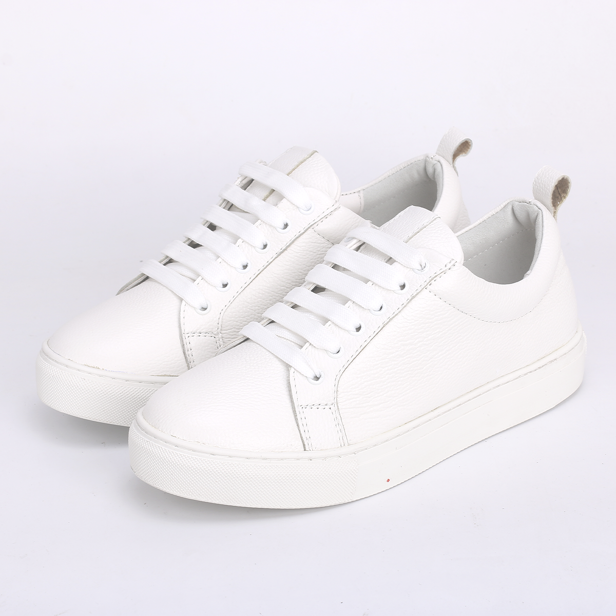 BASKET EN CUIR Blanc 073