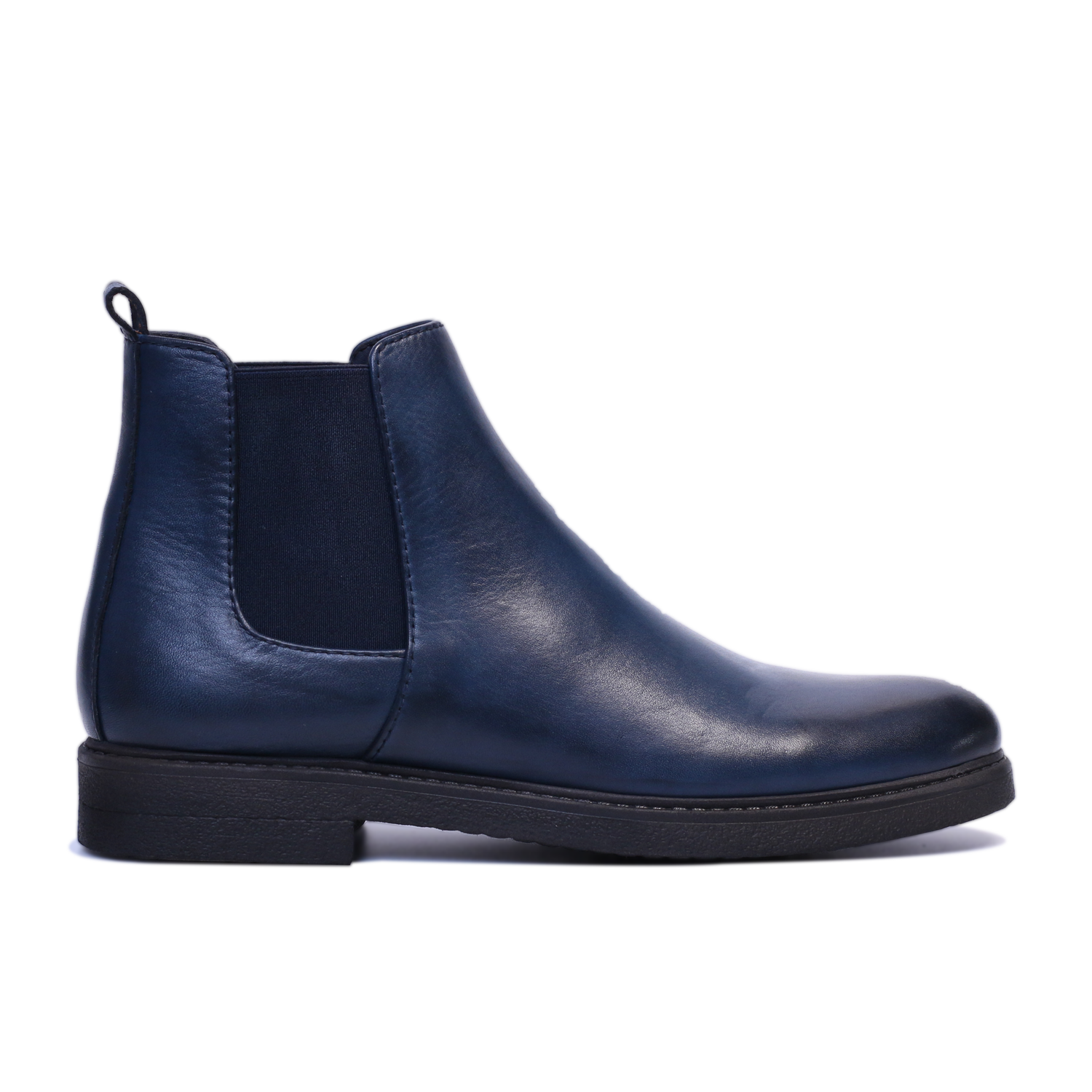 Chelsea boots en cuir BLEU 1115