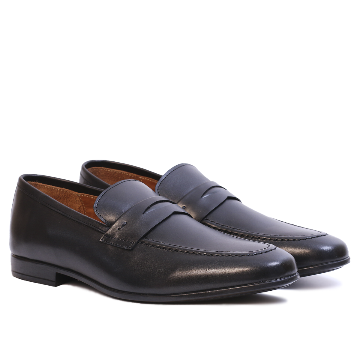 MIKE Loafer (Mocassin) Cuir Noir