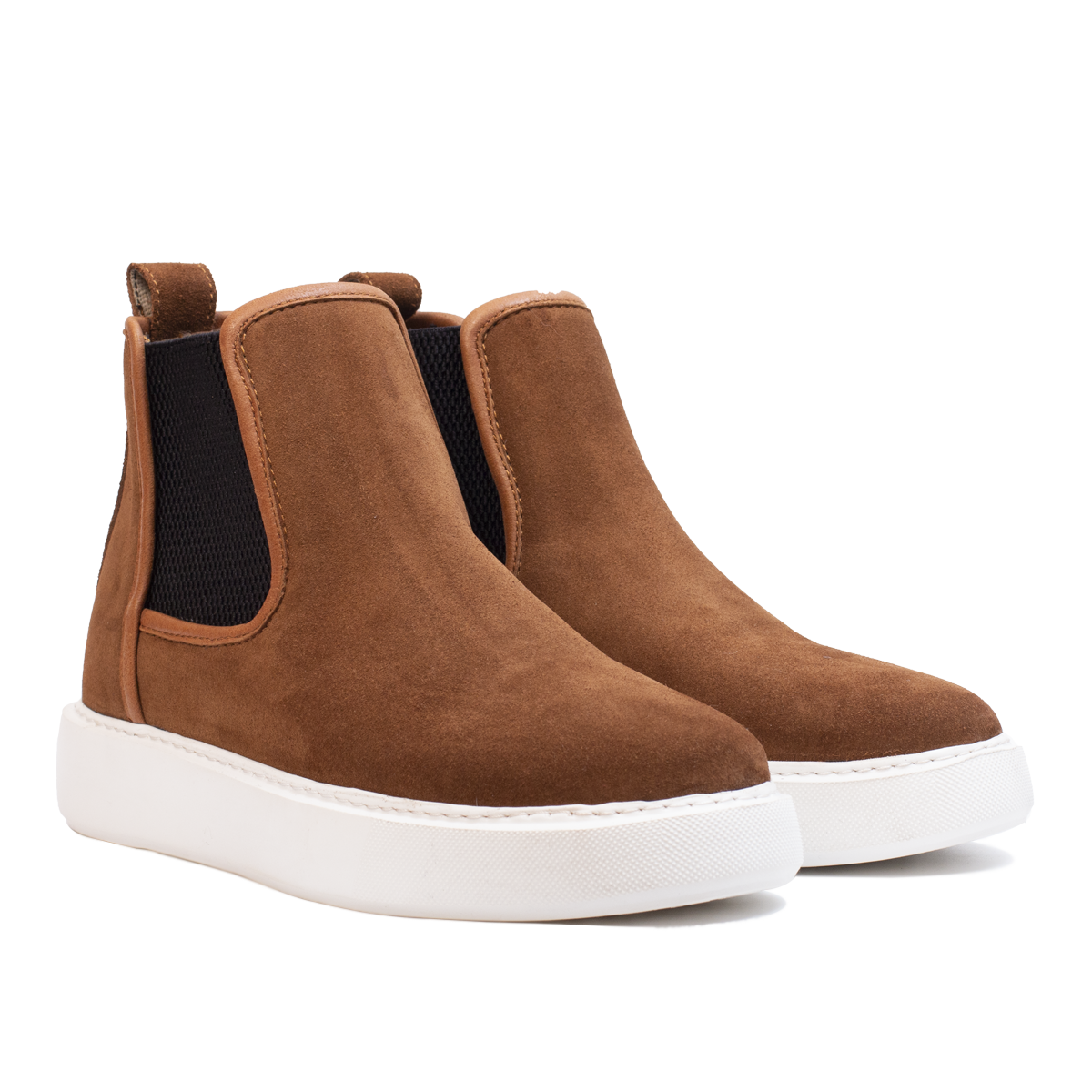 310 BASKETS EN DAIM TABAC