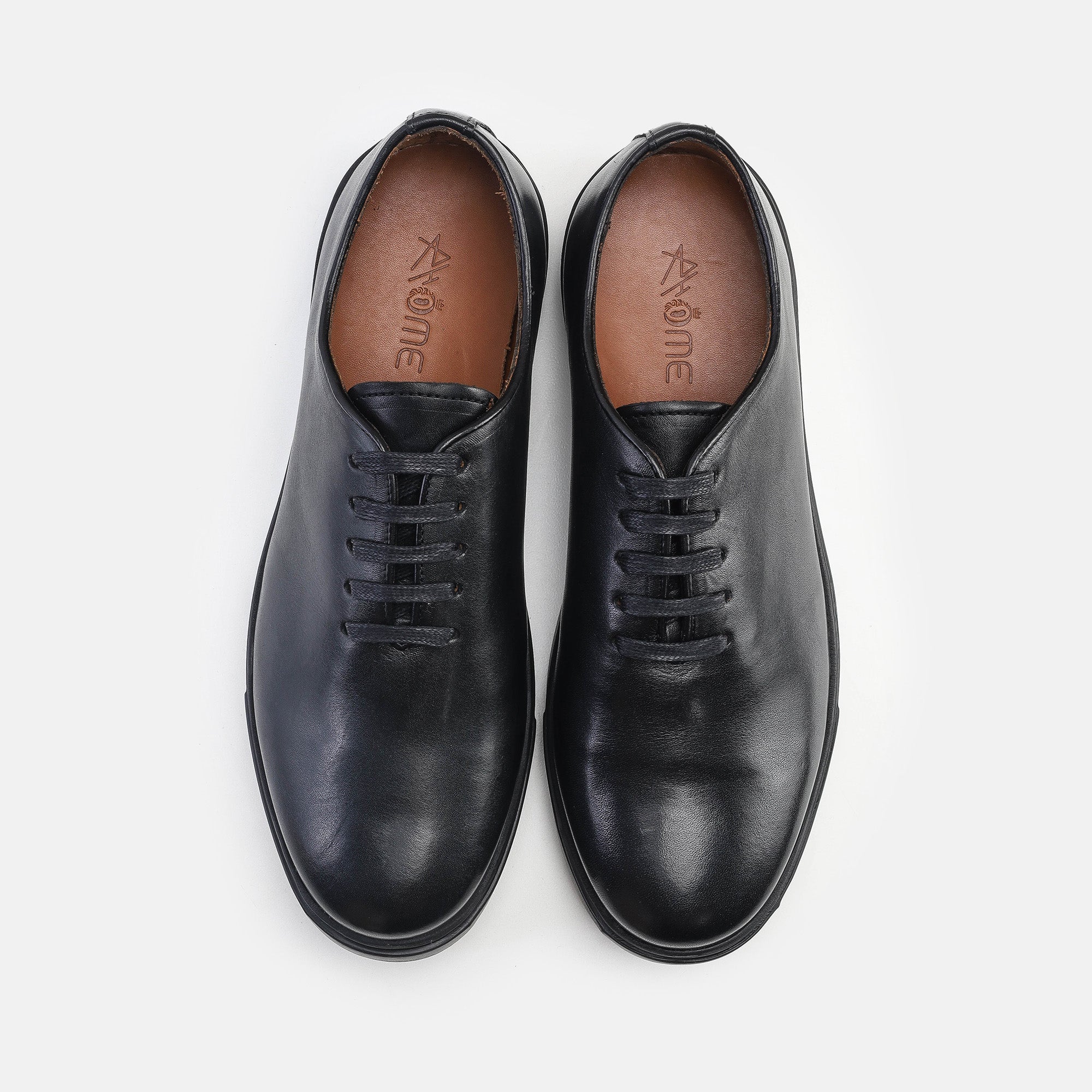 Dutone Sneakers / Basket en cuir NOIR
