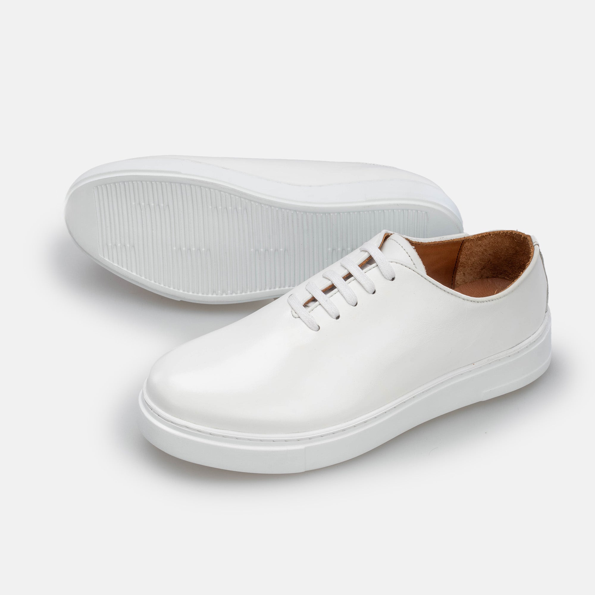 Dutone Sneakers / Basket en cuir Blanc