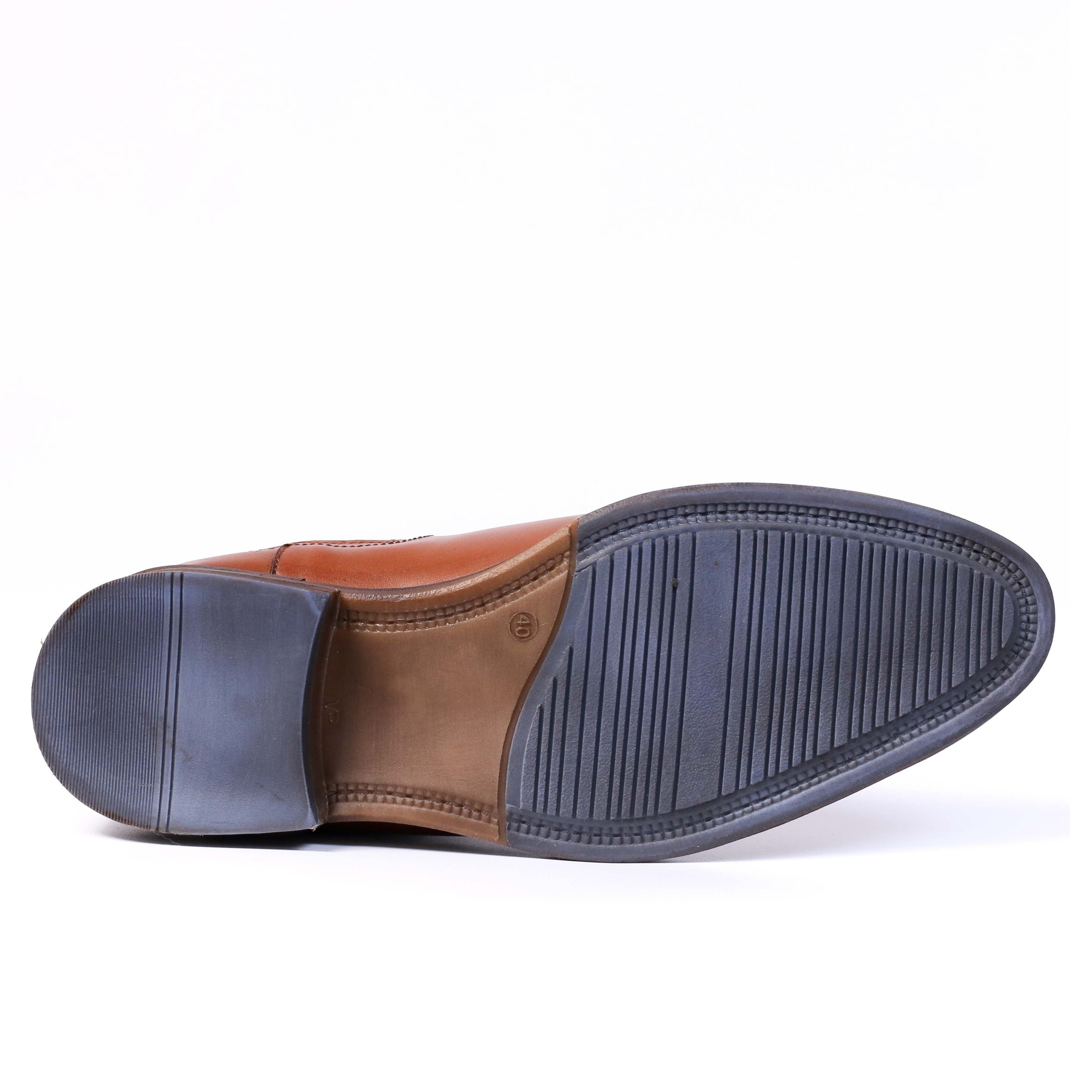 CHELSEA BOOTS EN CUIR TABAC 204