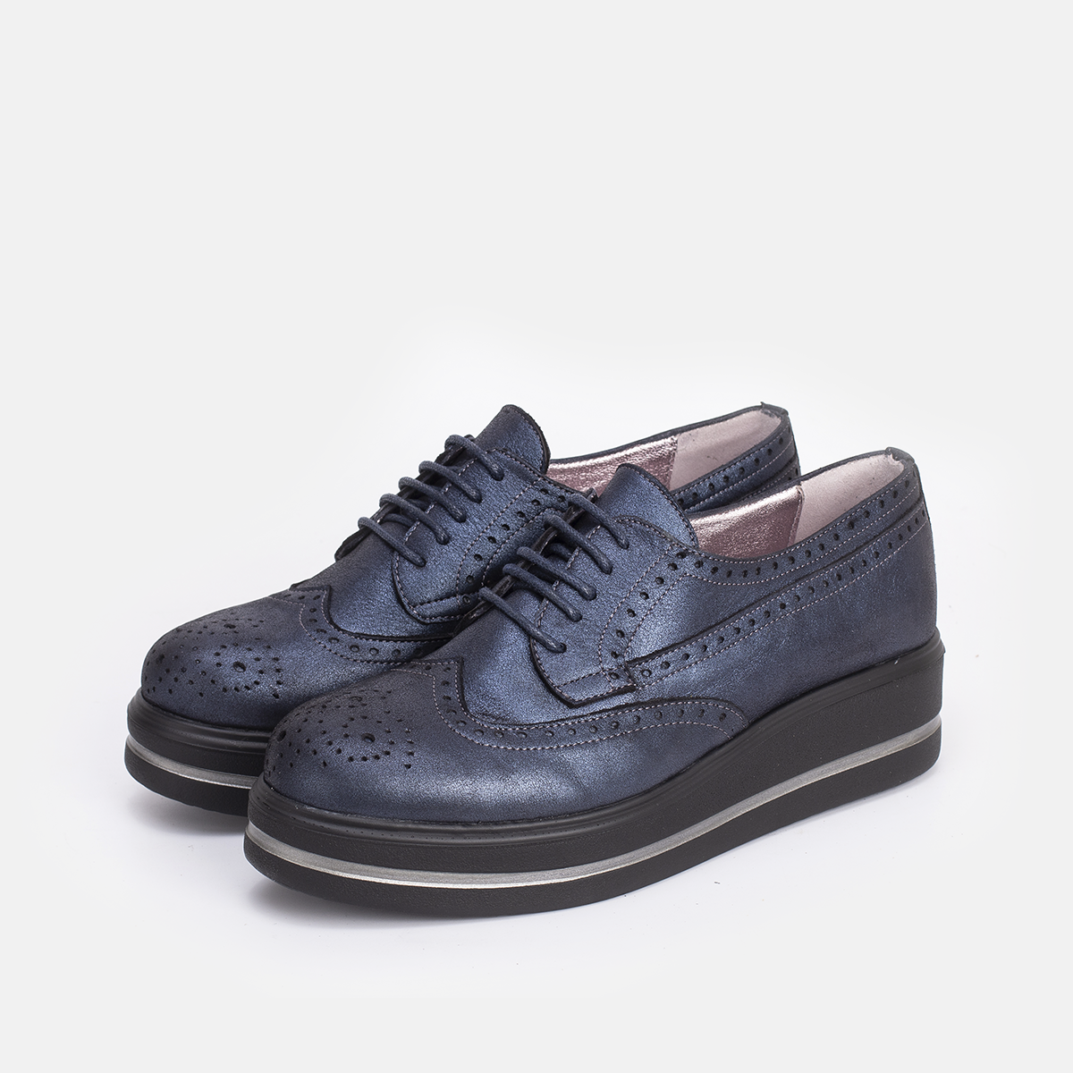 PINAR EN CUIR taché bleu
