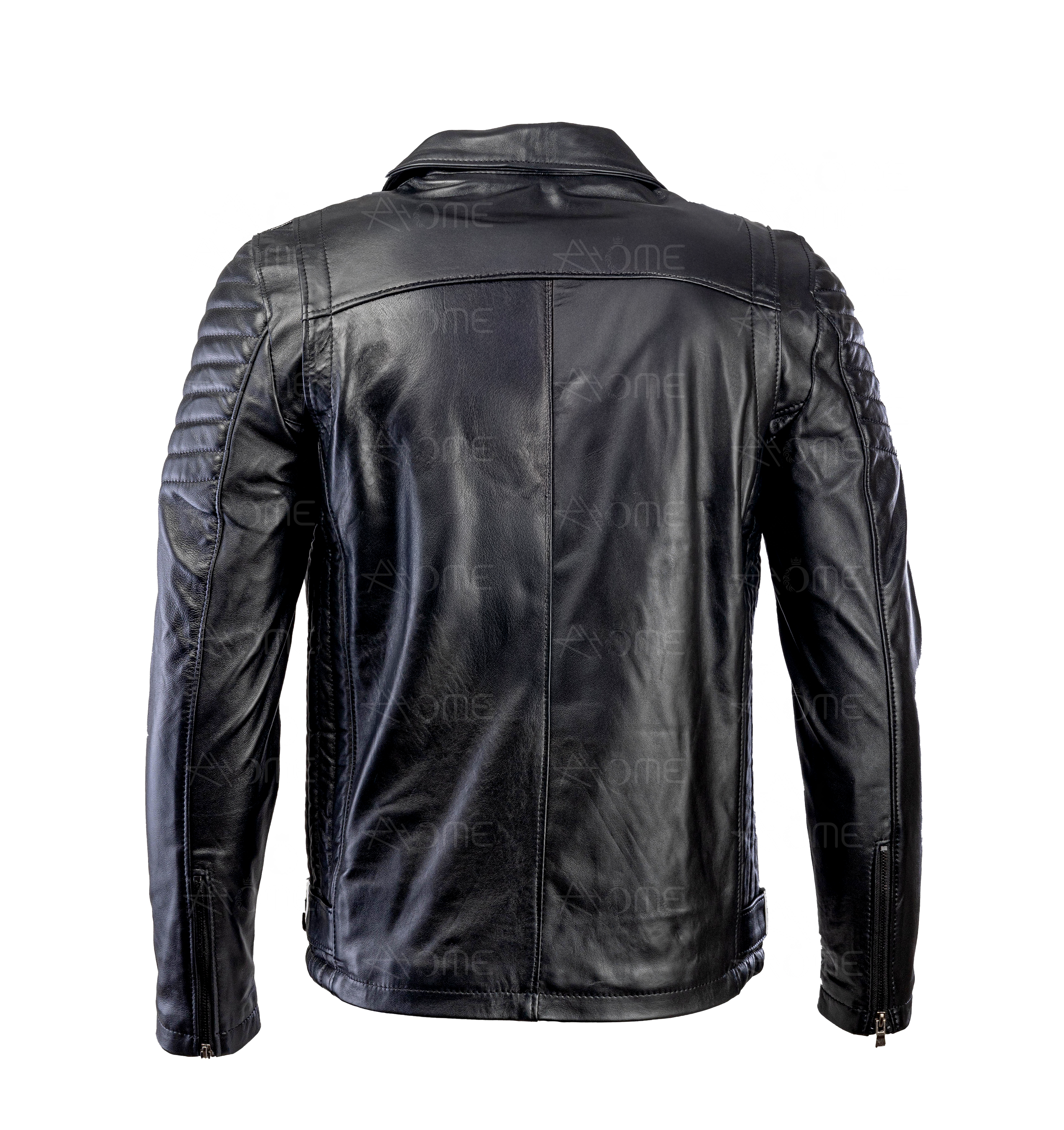 PERFECTO avec ceinture en cuir Noir