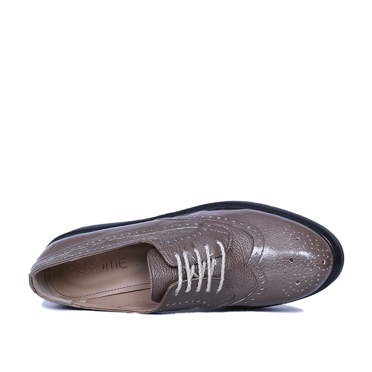 PINAR EN CUIR BRILLANT BEIGE