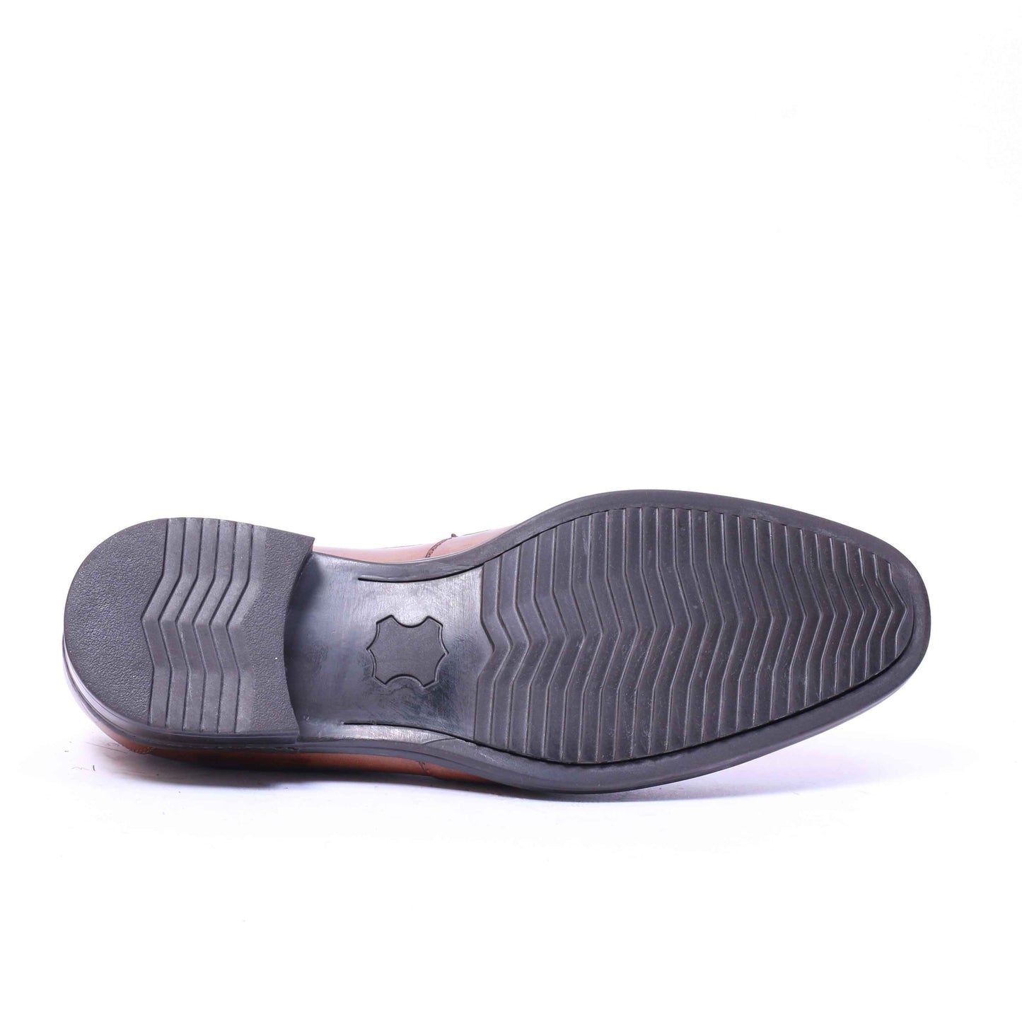 Chaussure en Cuir 371-Tabac