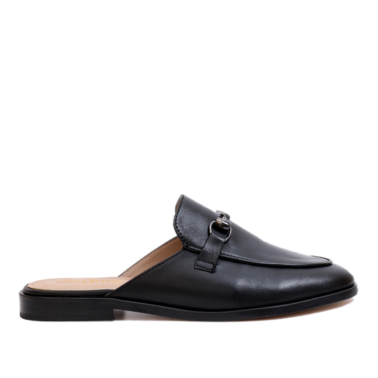 Mules en Cuir noir 003