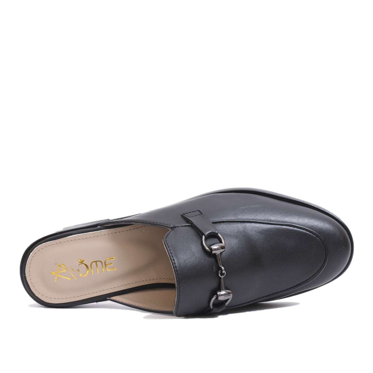Mules en Cuir noir 003