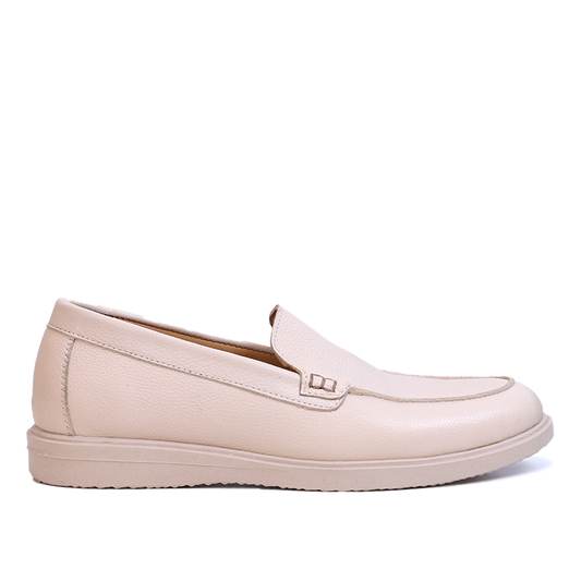 010 Mocassins Summer en cuir beige