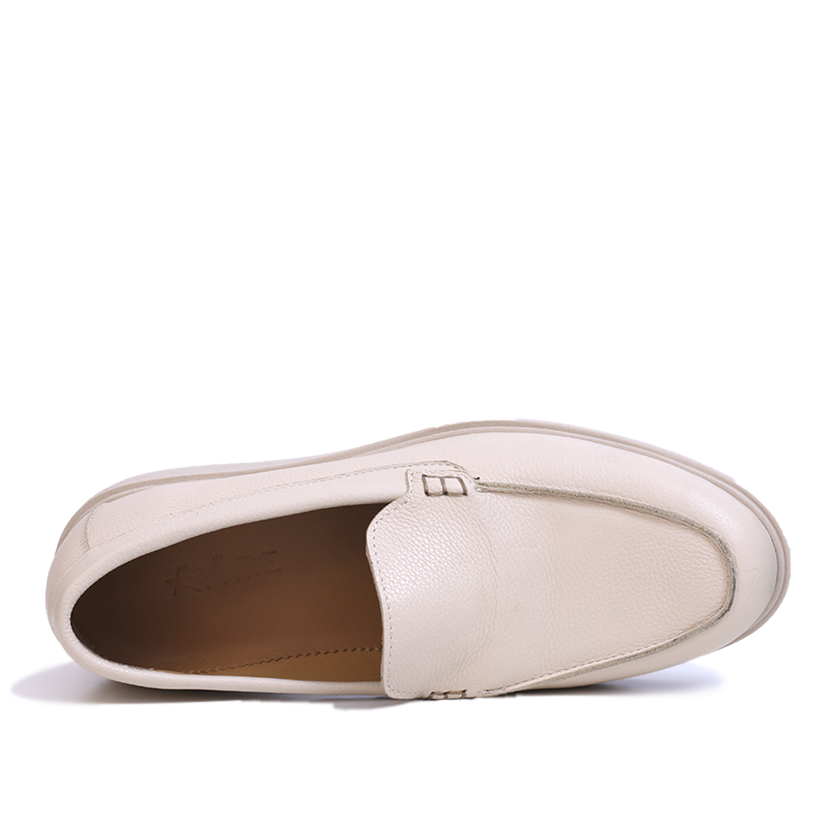 010 Mocassins Summer en cuir beige