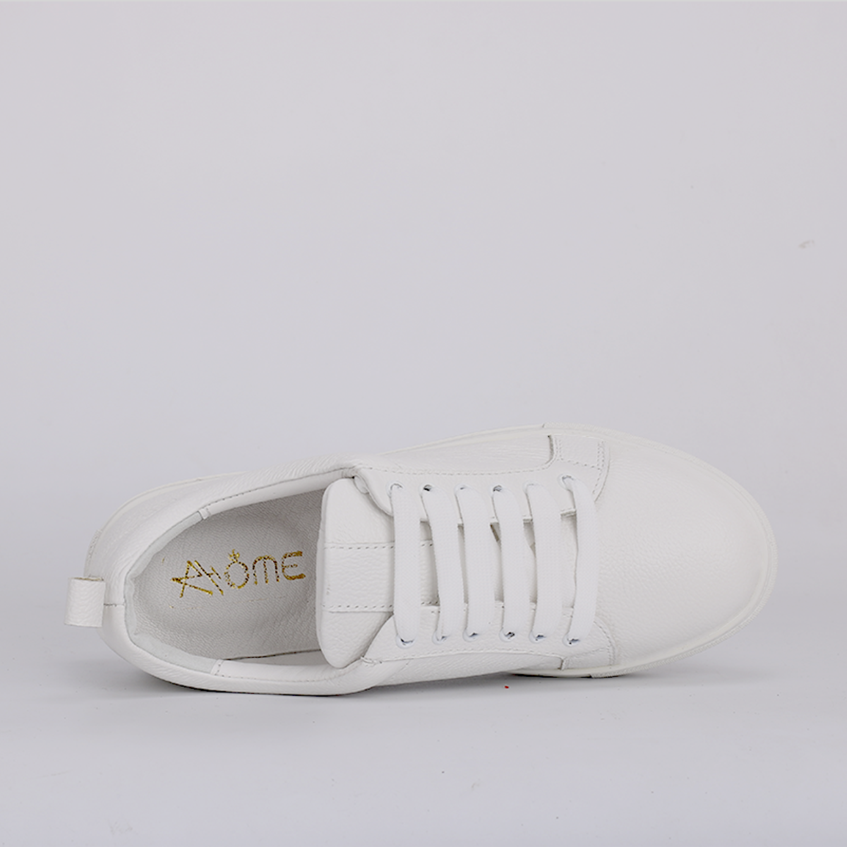 BASKET EN CUIR Blanc 073