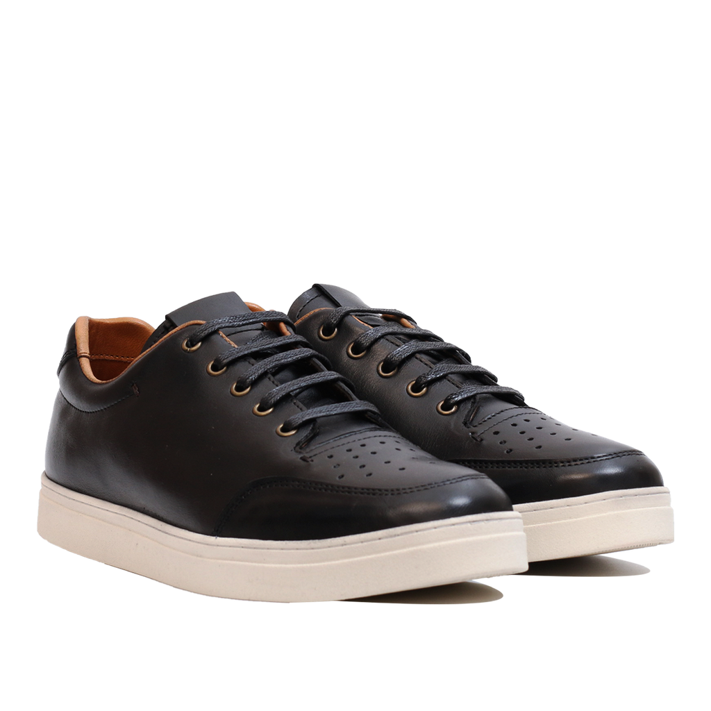 BASKET CUIR NOIR 088