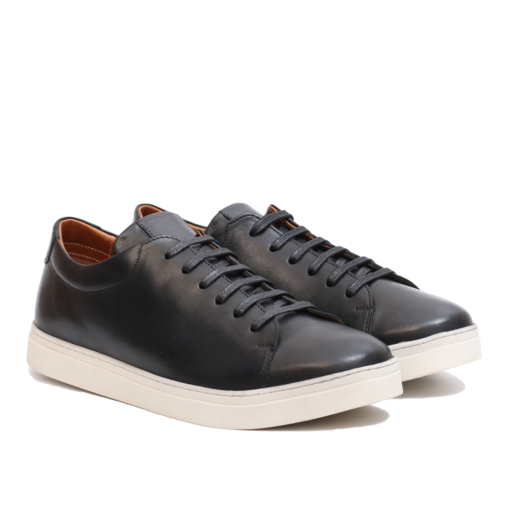 BASKET CUIR NOIR 08