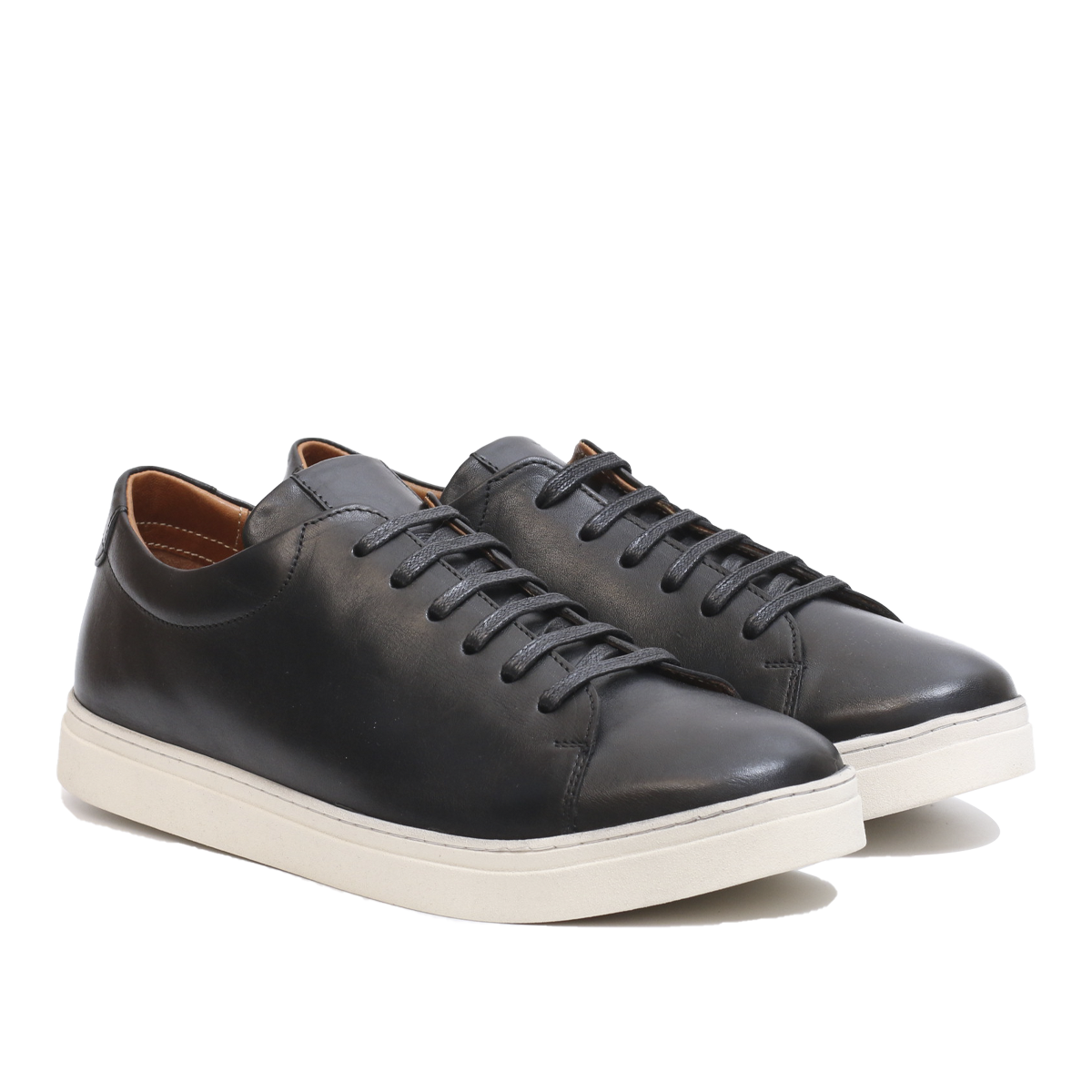 BASKET CUIR NOIR 08
