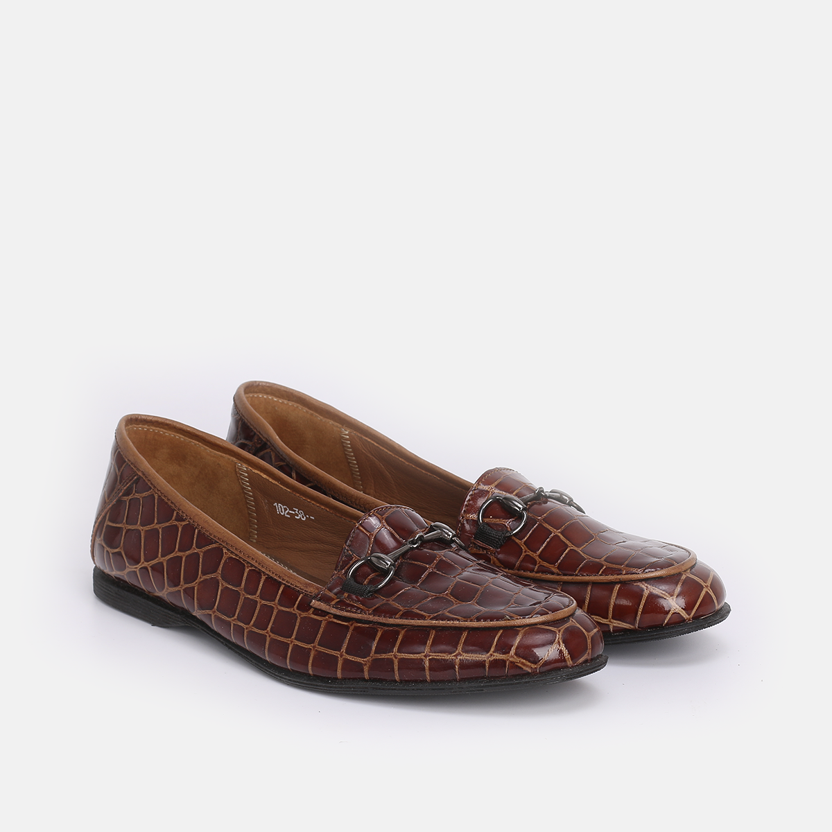 102 EFFECT CROCO MARRON