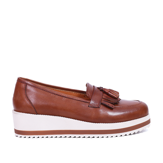 108 Chaussures en Cuir Tabac