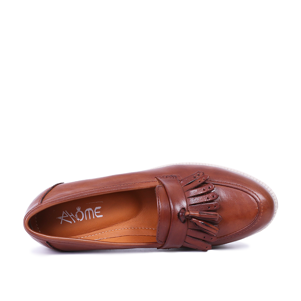 108 Chaussures en Cuir Tabac