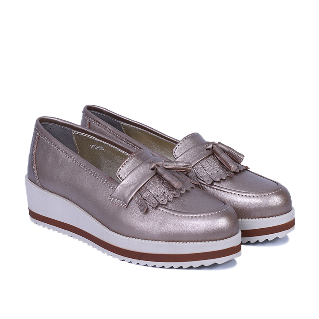 108 Chaussures en Cuir BRONZE