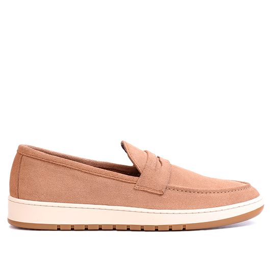 Chaussure en Daim Beige - 1101