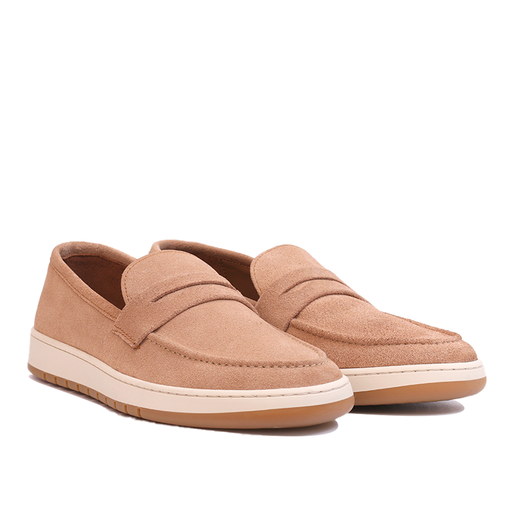 Chaussure en Daim Beige - 1101