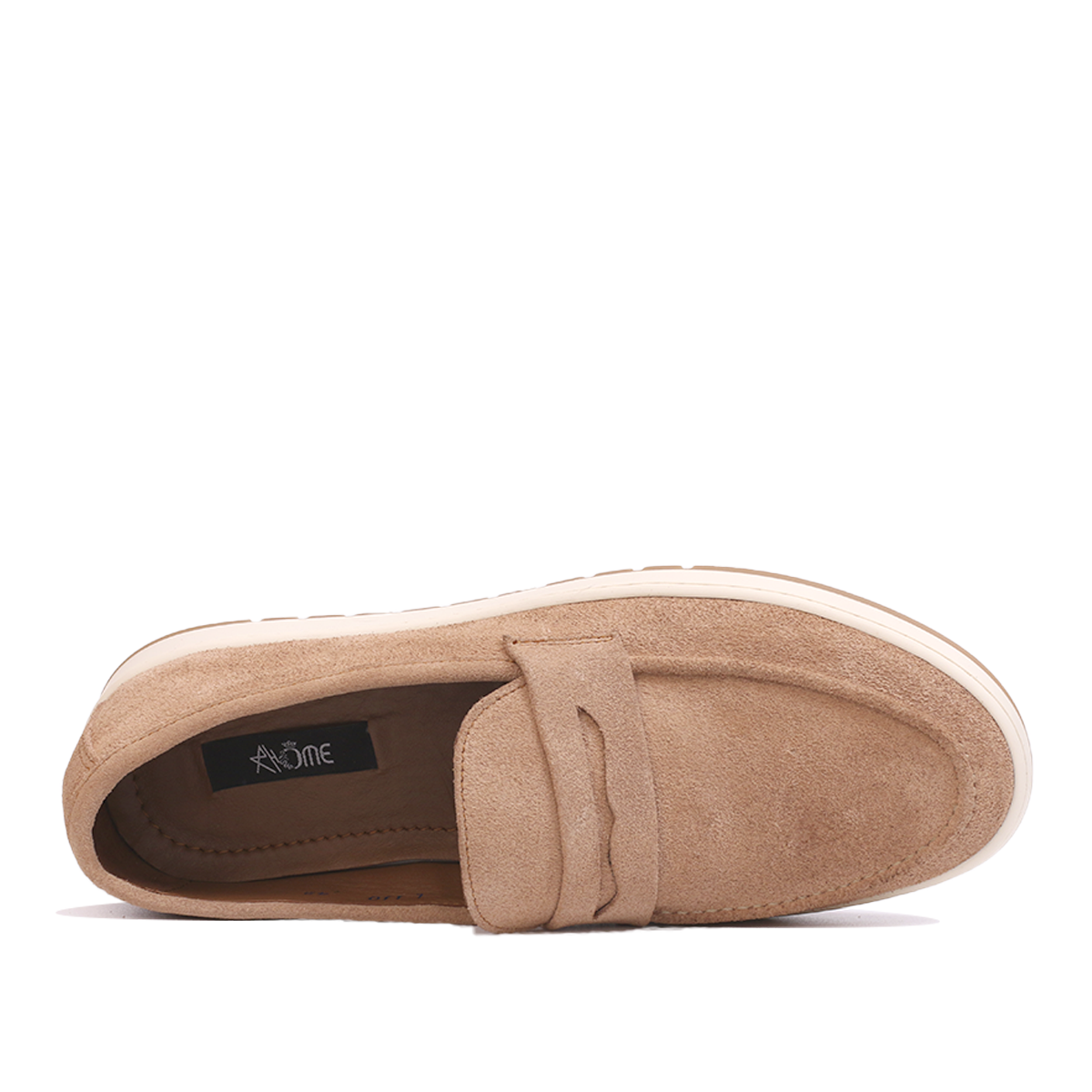 Chaussure en Daim Beige - 1101