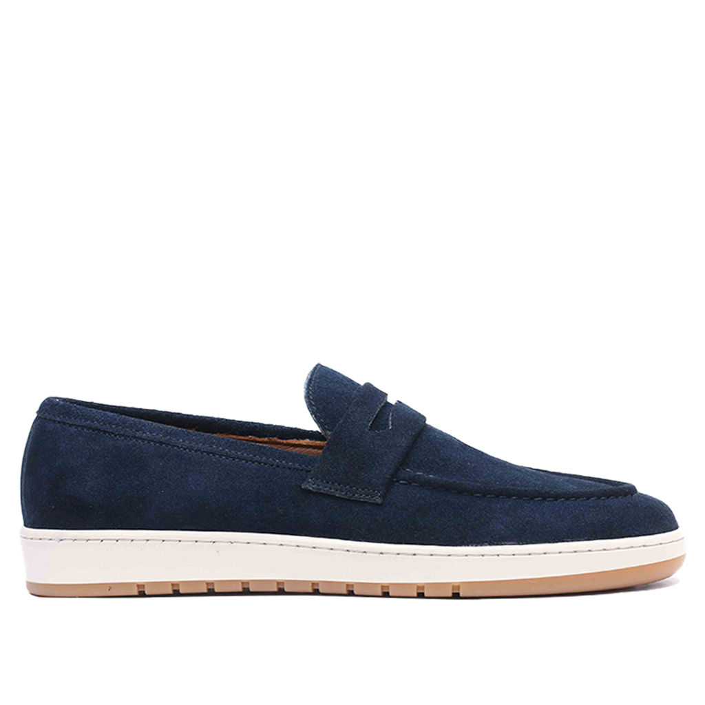 Chaussure en Daim bleu marine  - 1101