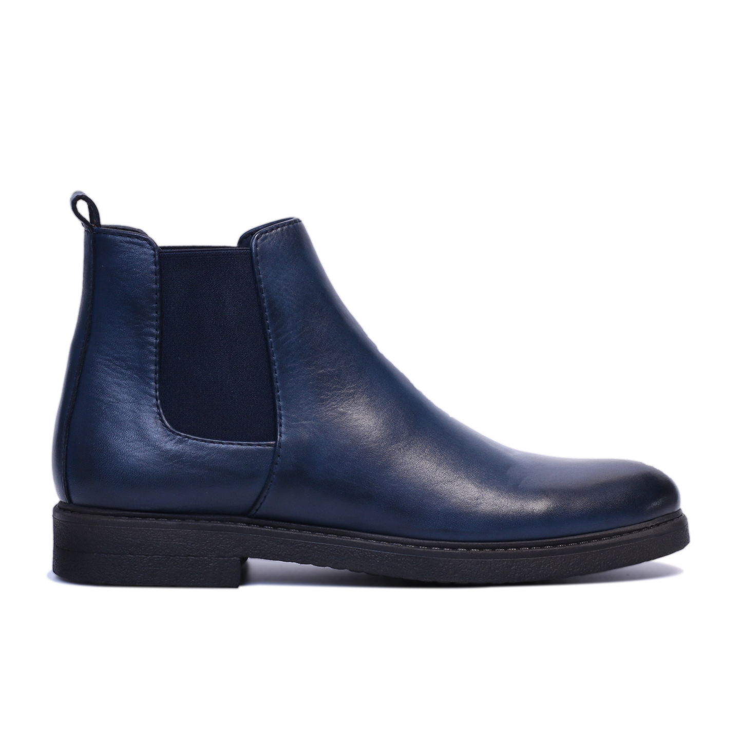 Chelsea boots en cuir BLEU 1115