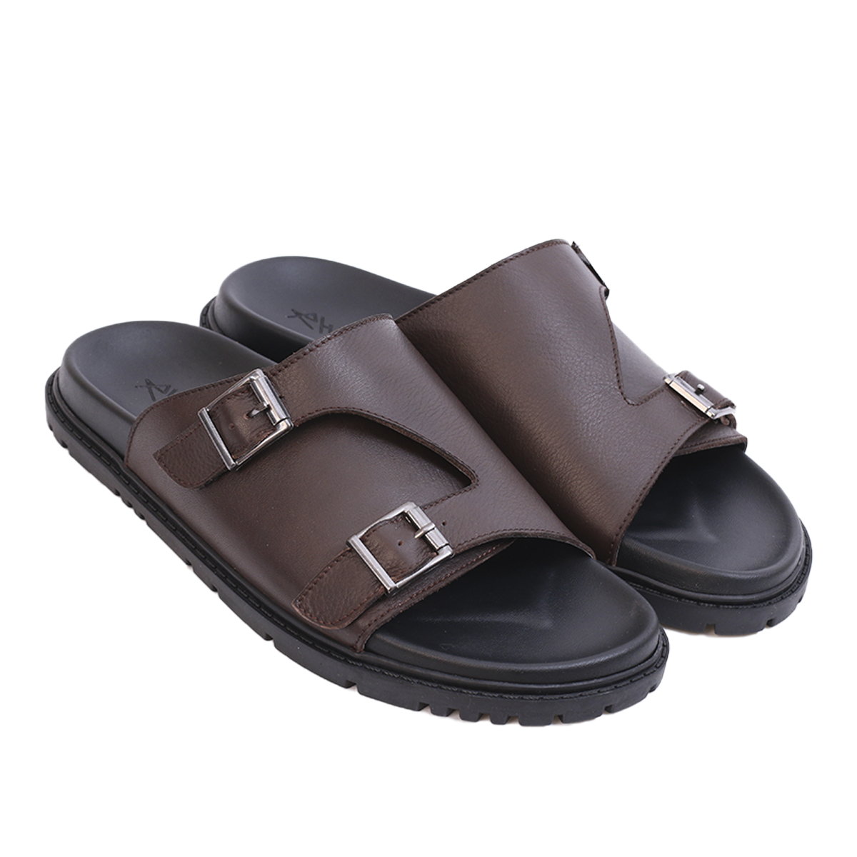 112 Sandales Cuir Marron