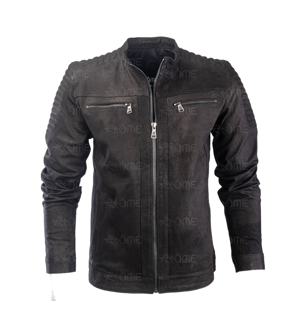 Blouson en cuir de chèvre 12700