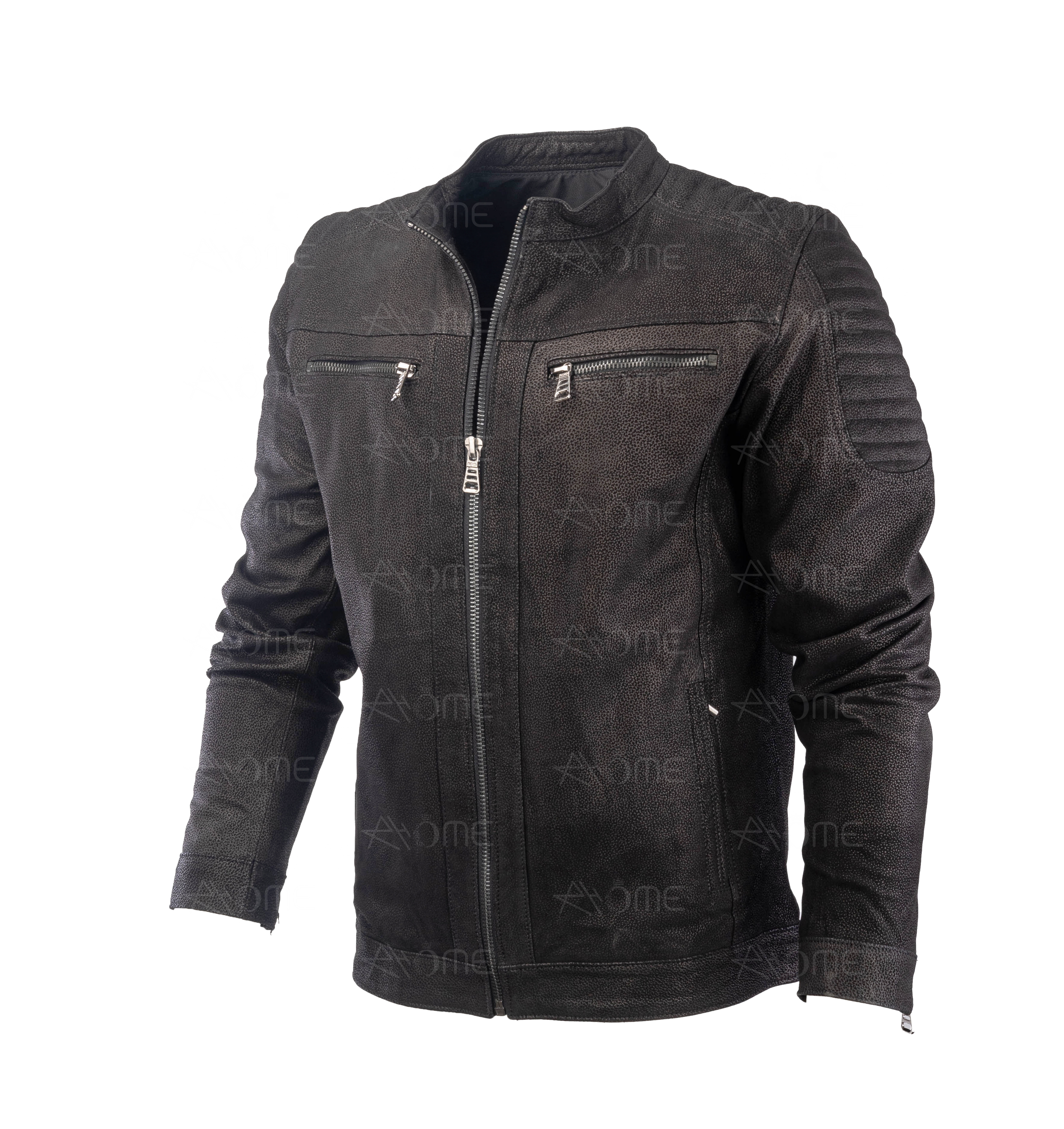 Blouson en cuir de chèvre 12700