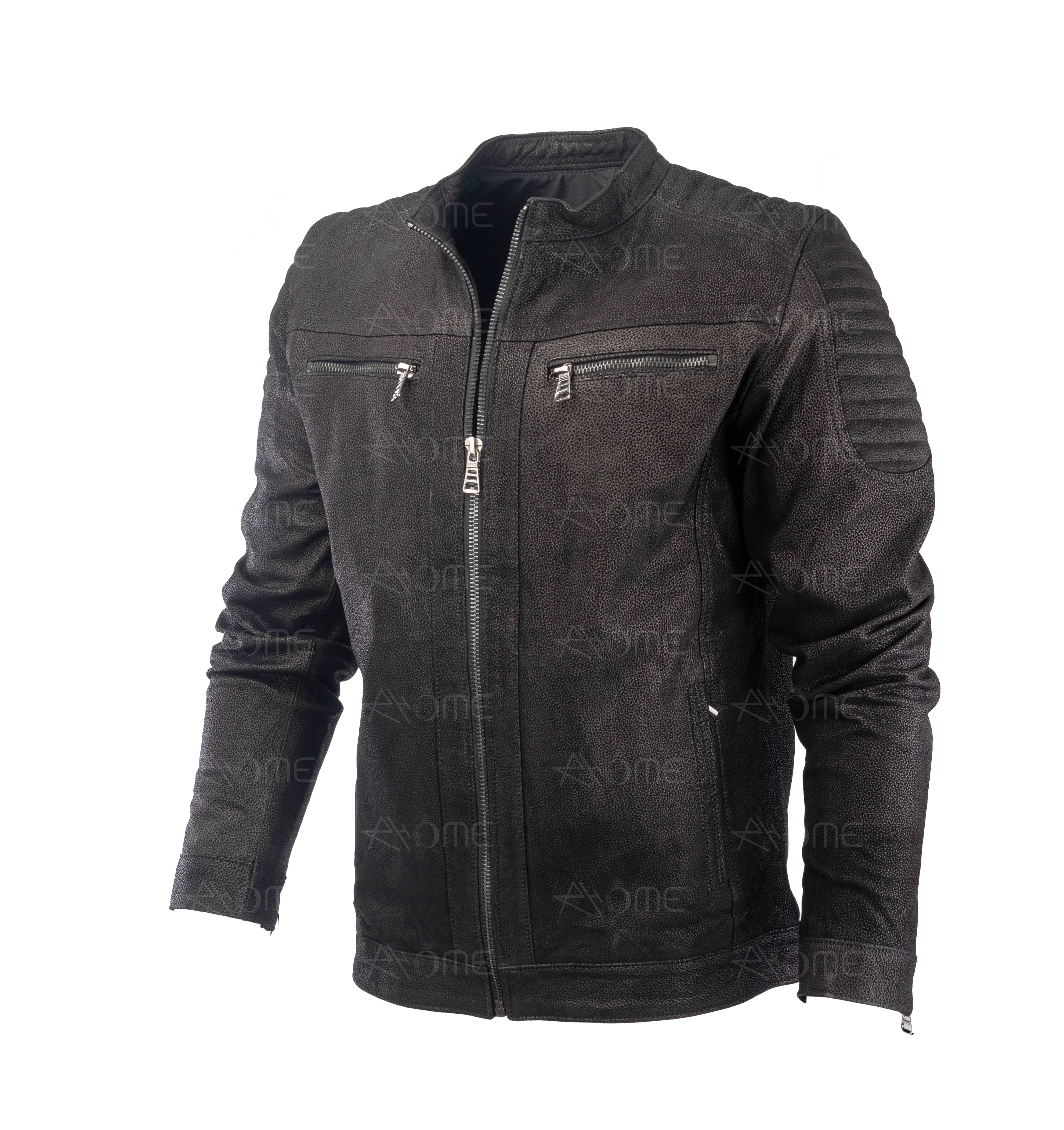 Blouson en cuir de chèvre 12700