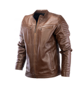 Blouson en cuir Tabac 12700