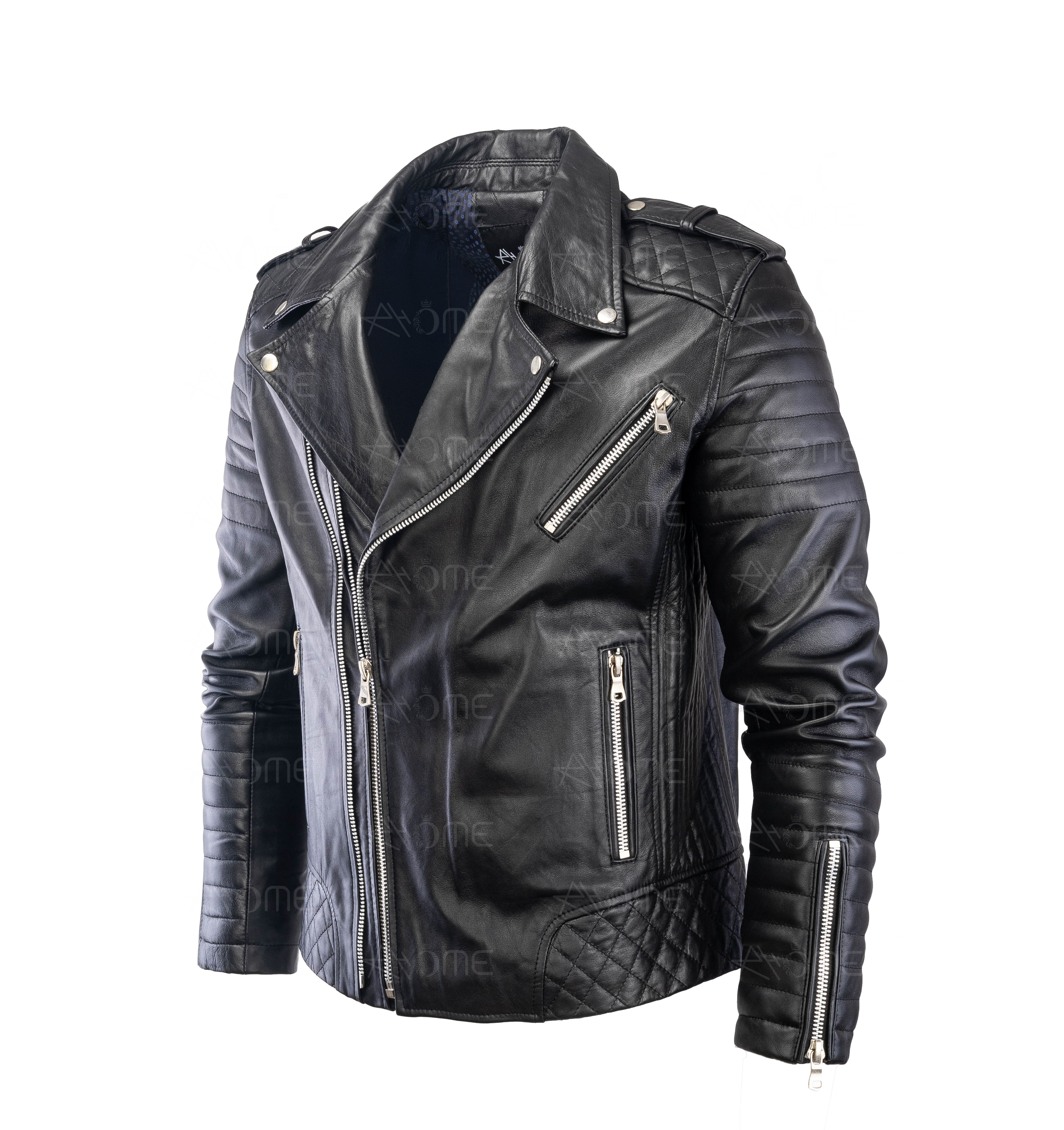 Perfecto en cuir noir 1299