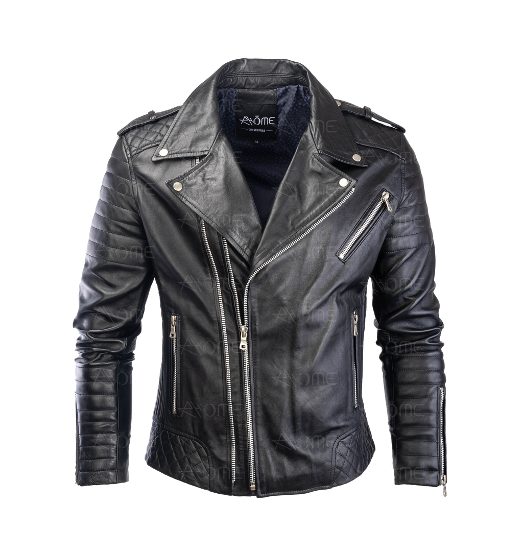 Perfecto en cuir noir 1299
