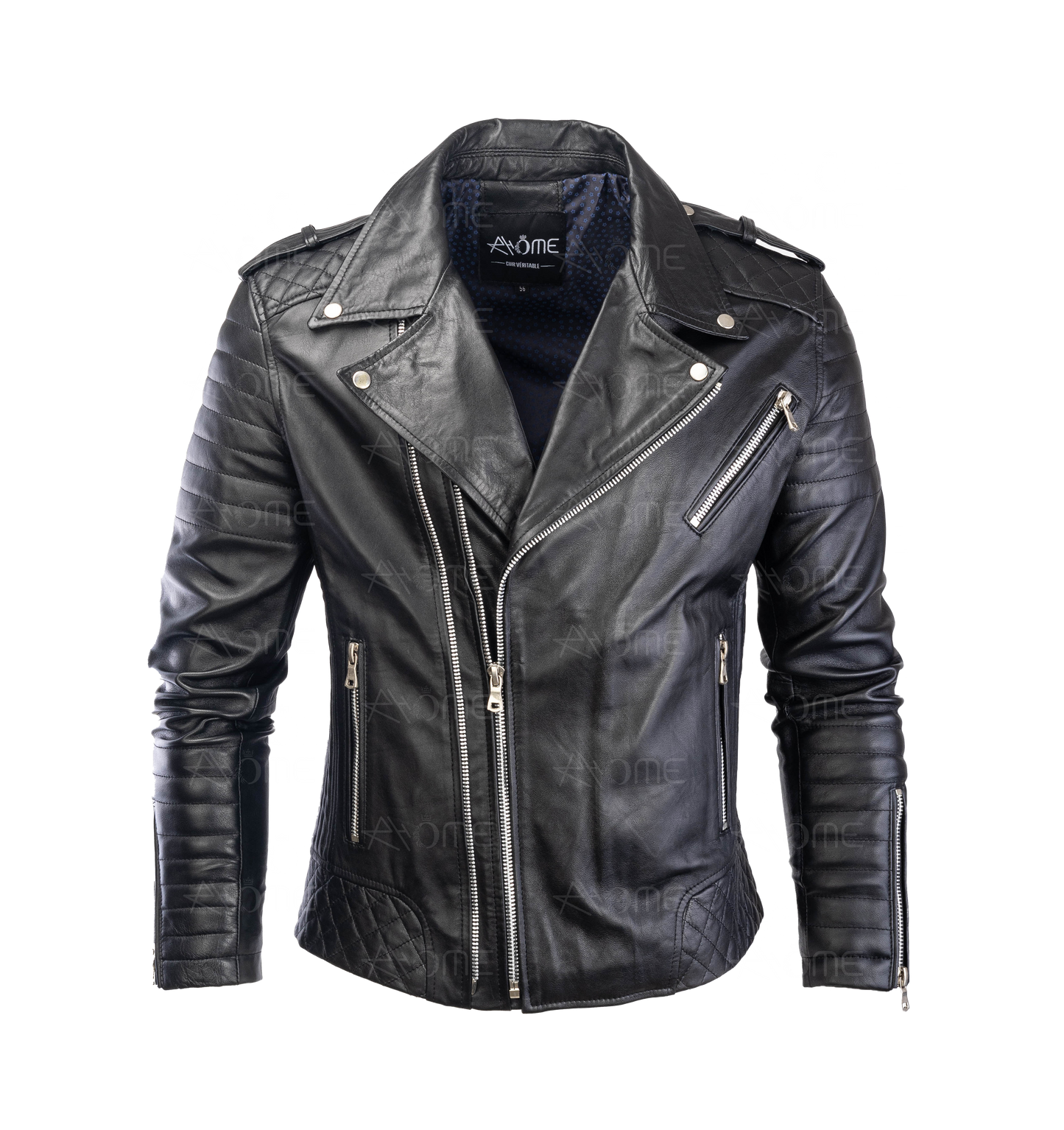 Perfecto en cuir noir 1299