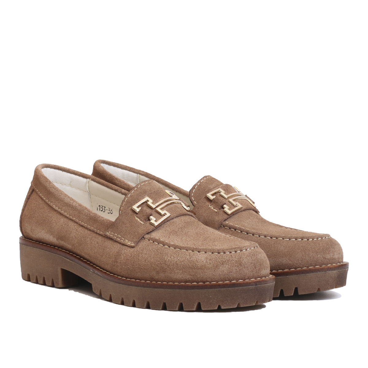 COLLEGE EN DAIM BEIGE 133