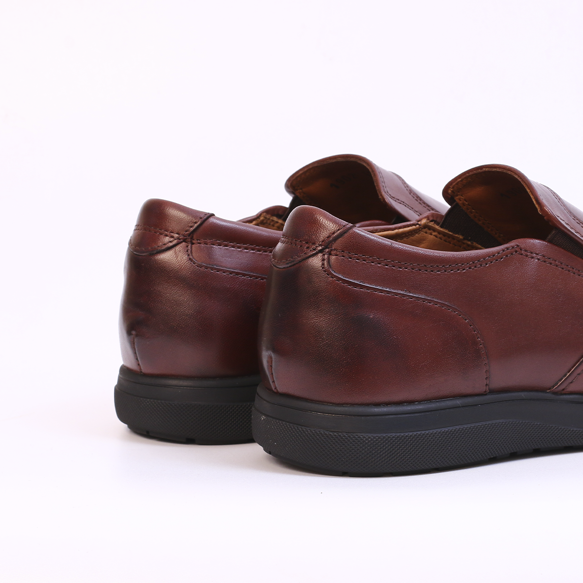 RelaxFit - Chaussure en Cuir Tabac