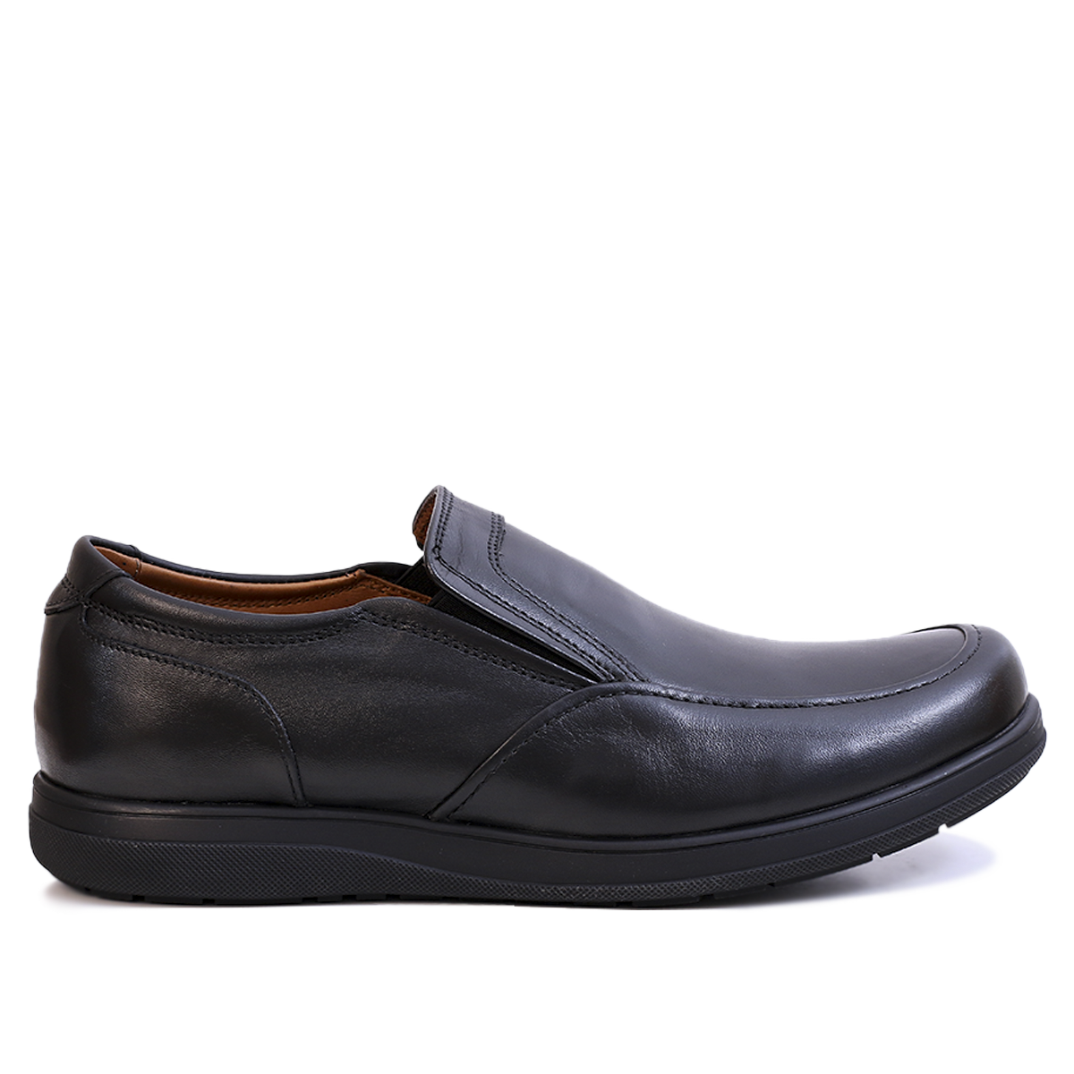 relaxfit - chaussure en cuir noir