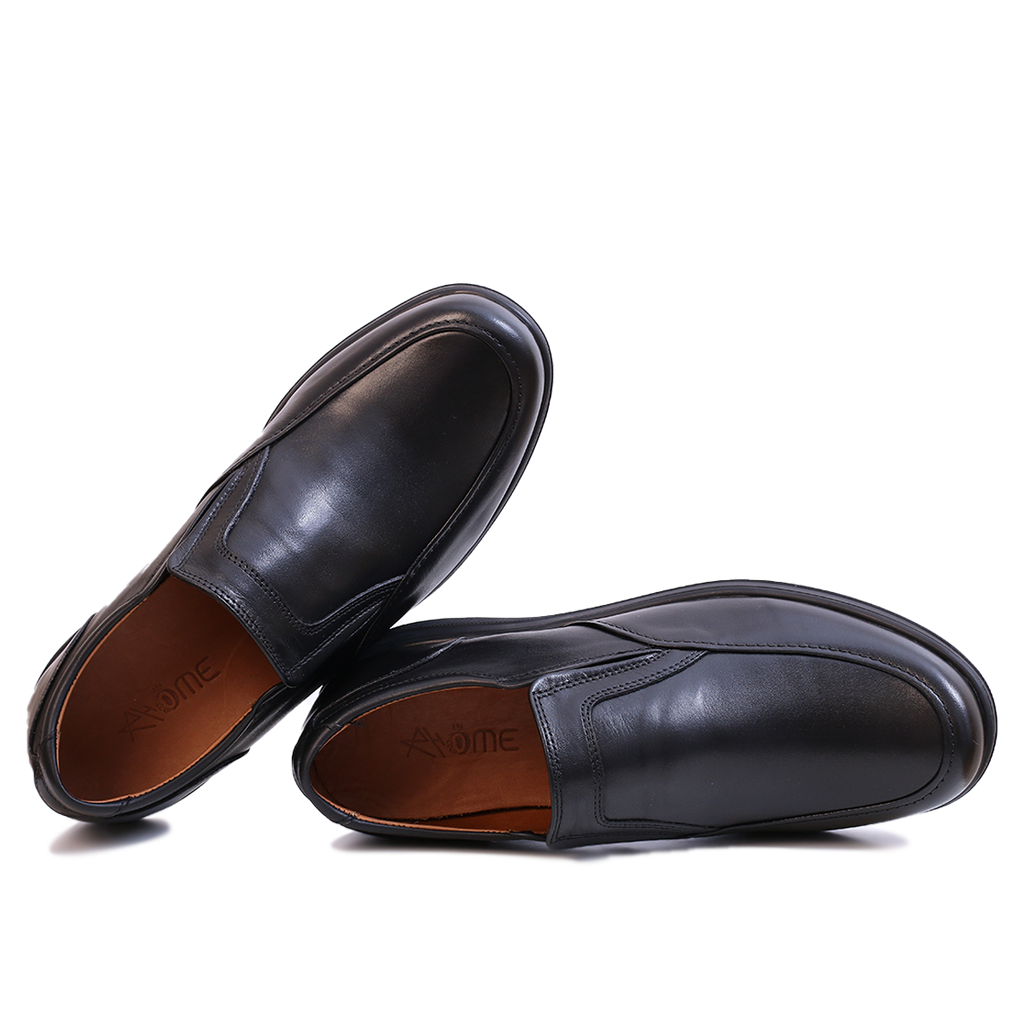 RelaxFit - Chaussure en Cuir Noir