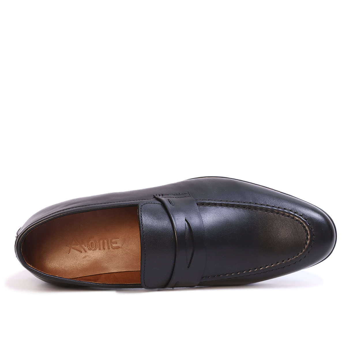 Chaussures Homme Loafer (Mocassin) Cuir Noir 1963