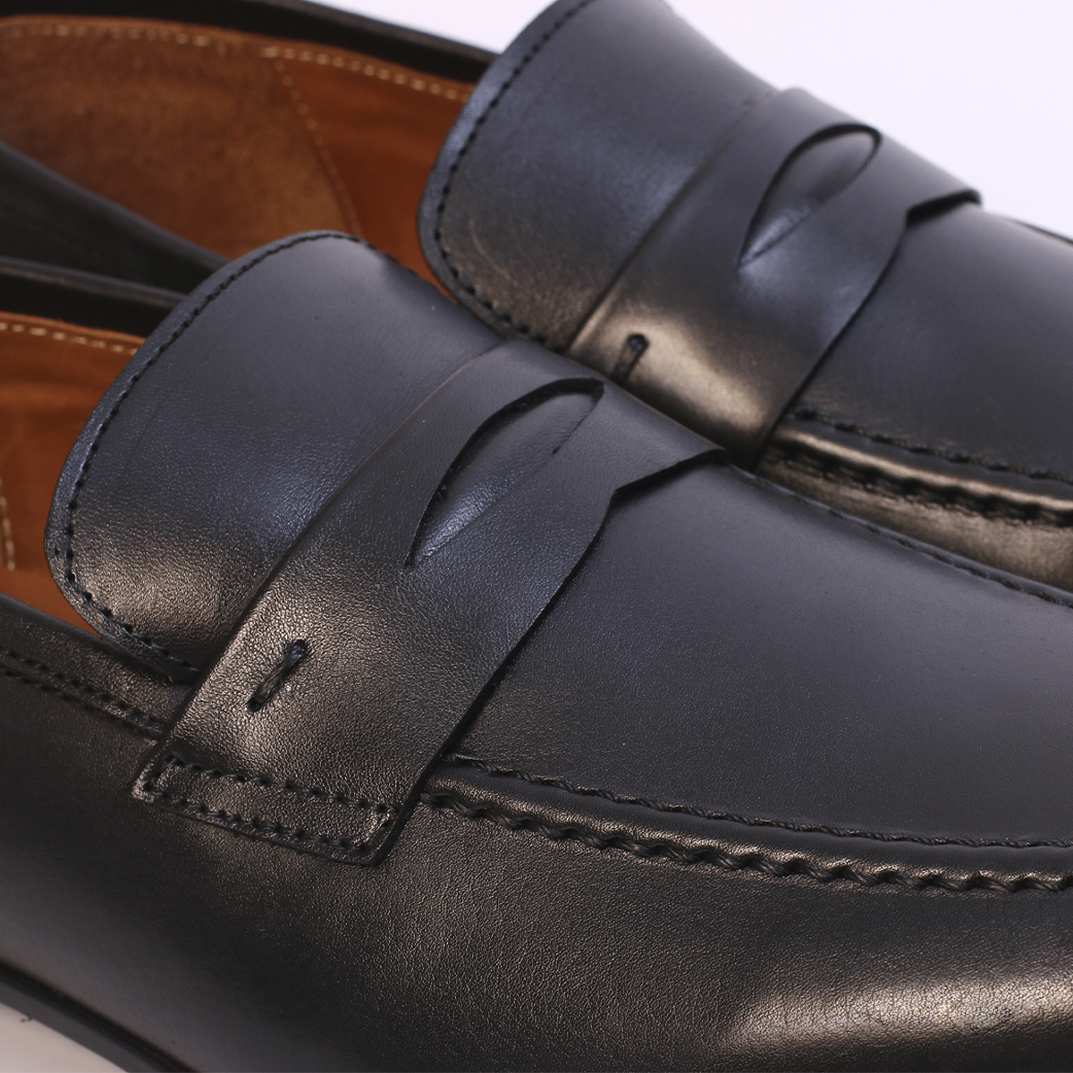 Chaussures Homme Loafer (Mocassin) Cuir Noir 1963