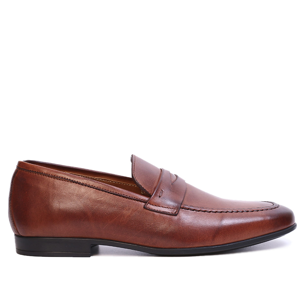 MIKE Loafer (Mocassin) Cuir Tabac