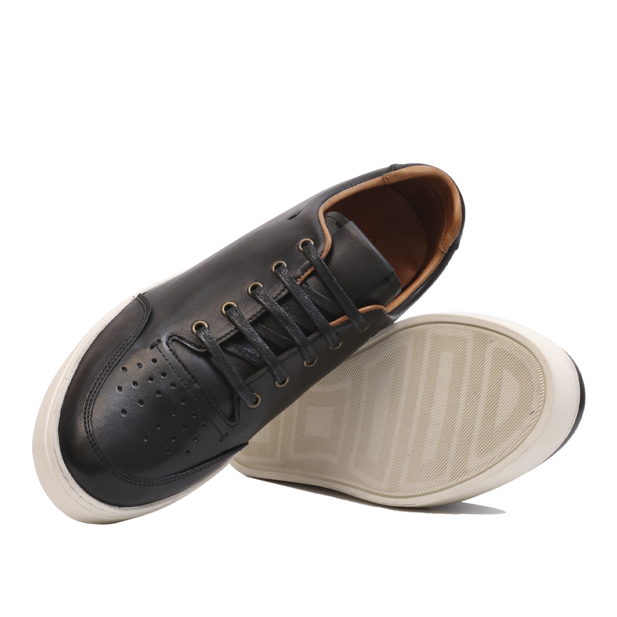 BASKET CUIR NOIR 088