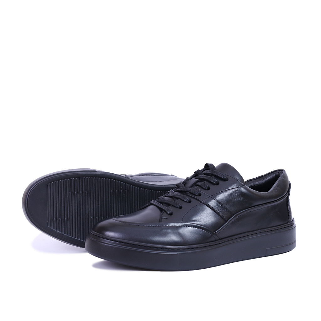 BASKET CUIR NOIR 2326