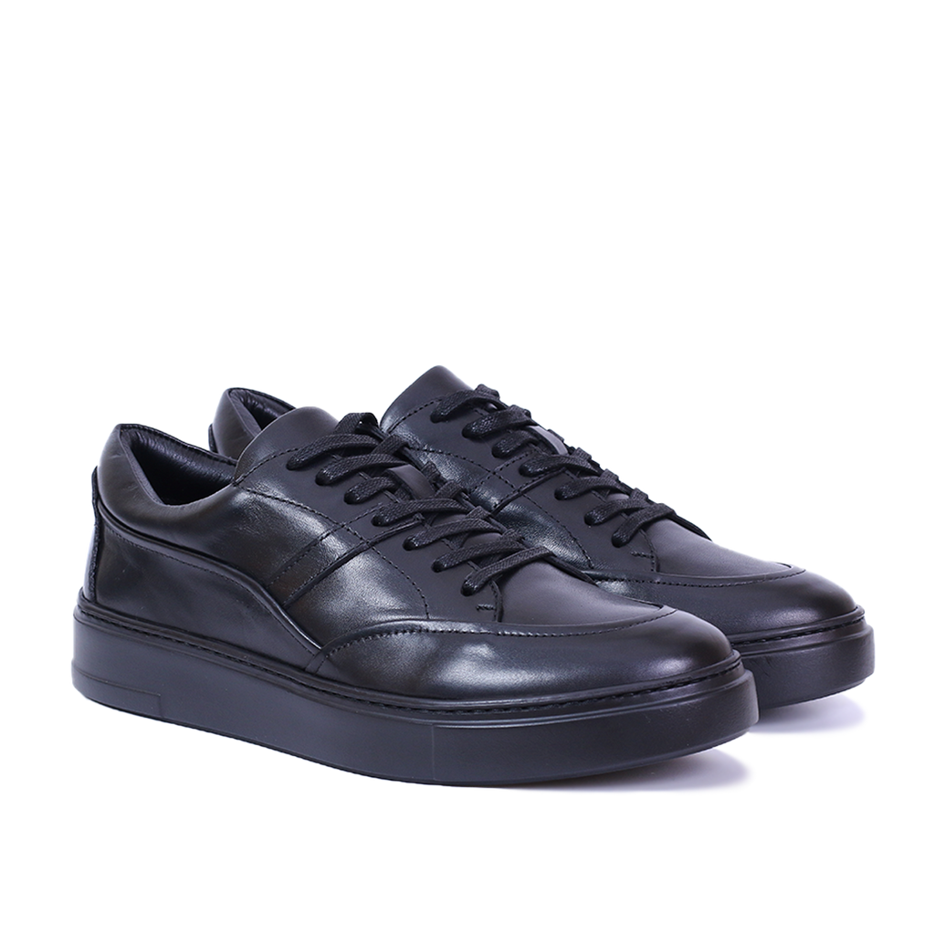 BASKET CUIR NOIR 2326