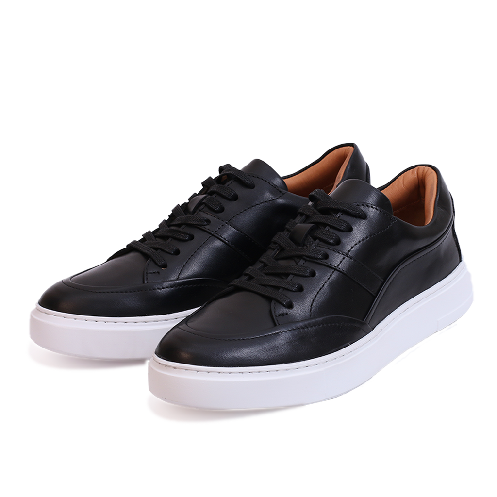 BASKET CUIR NOIR 2326
