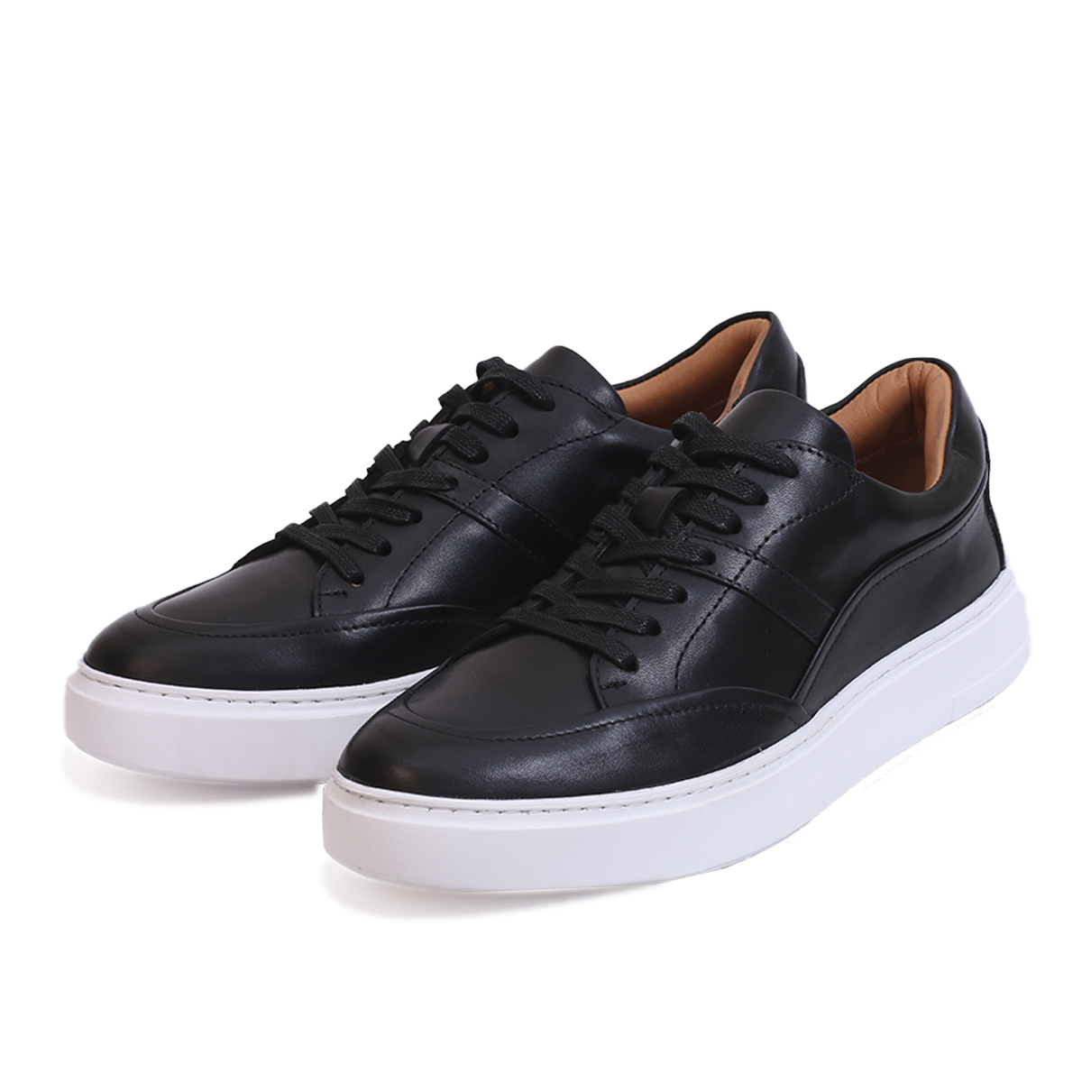BASKET CUIR NOIR 2326
